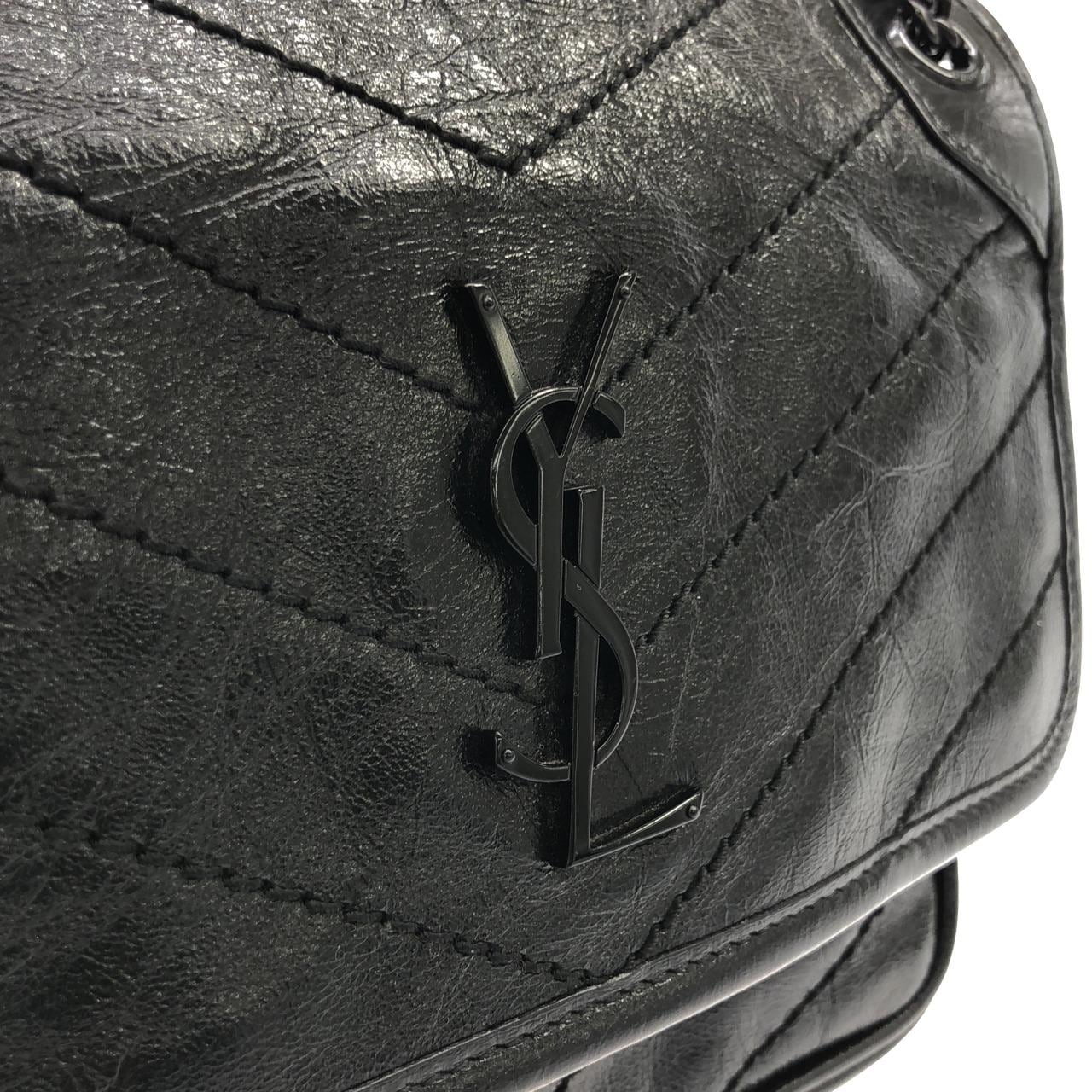 SAINT LAURENT Niki 633185 0EN08 Handbag Black - Thumbnail 4