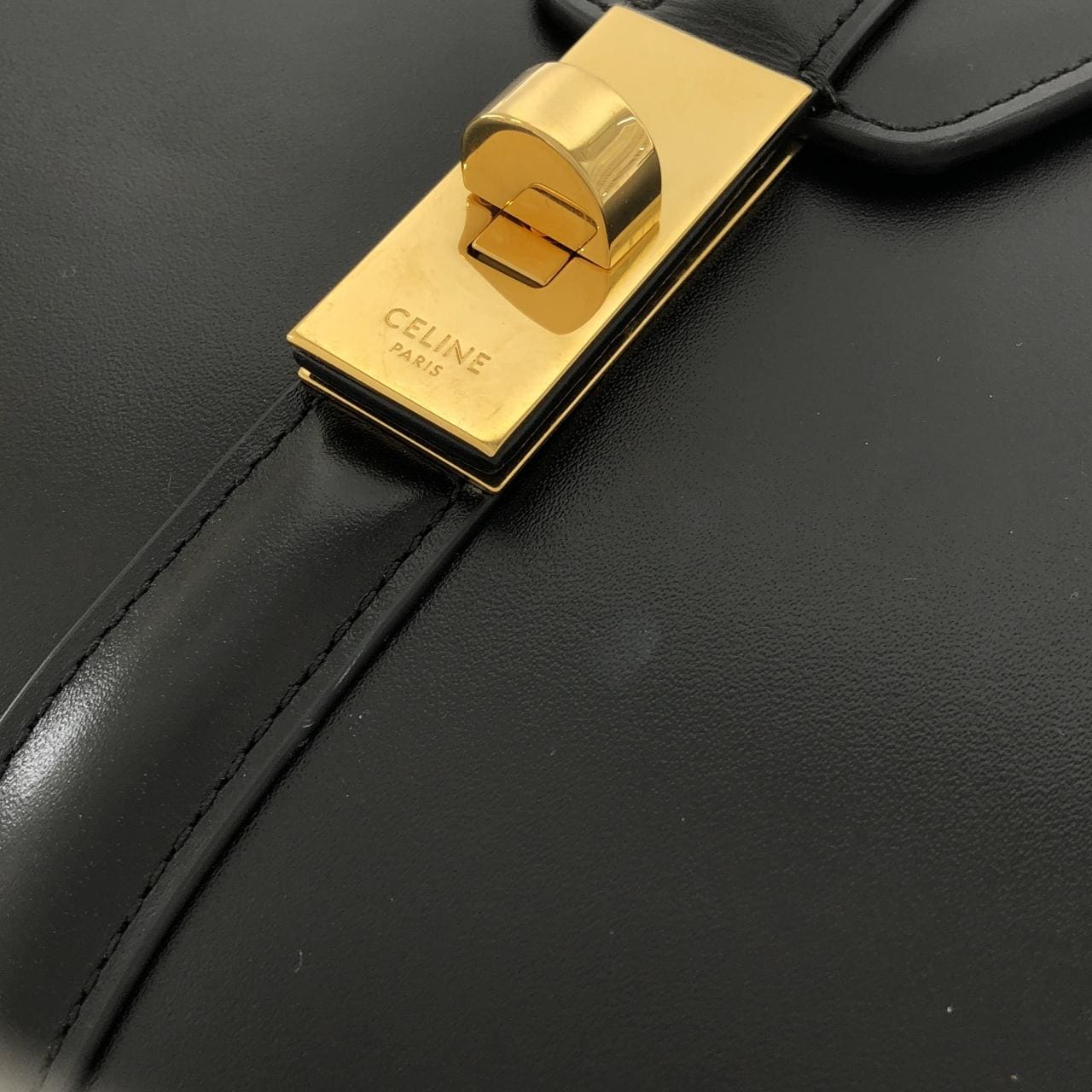 CELINE 16 188003BEY Bag 黑色 - 縮圖 4