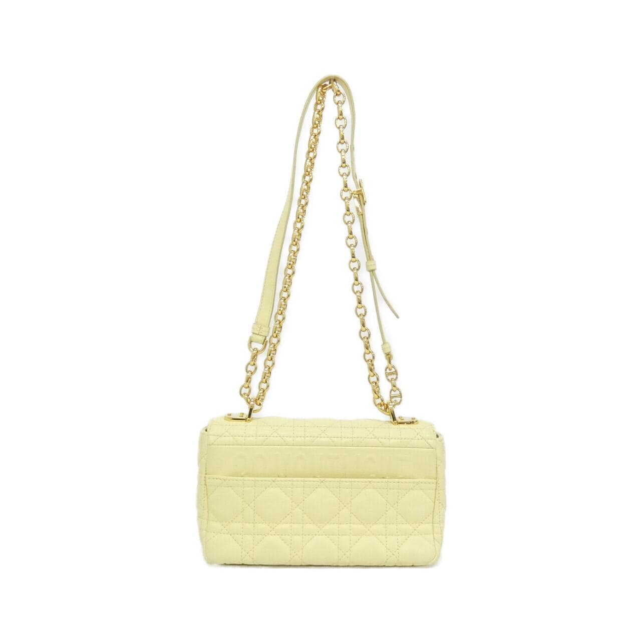 DIOR Caro M9241UWHC Bag 黃色 中古品A - 縮圖 2