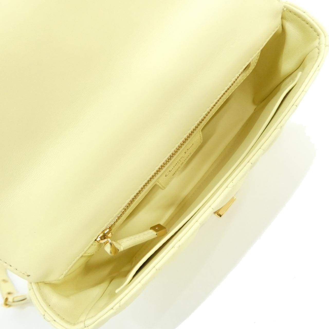 DIOR Caro M9241UWHC Bag 黃色 中古品A - 縮圖 10
