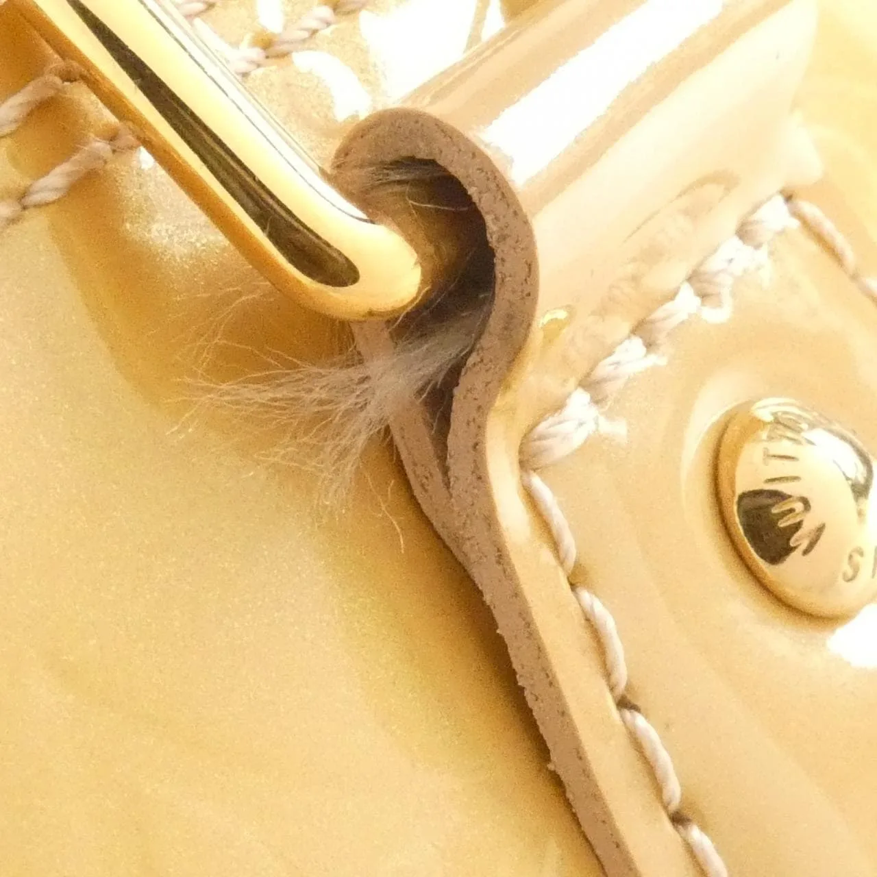 LOUIS VUITTON Alma M91614 Handbag Vernis Black Vernis Rank B - Thumbnail 8