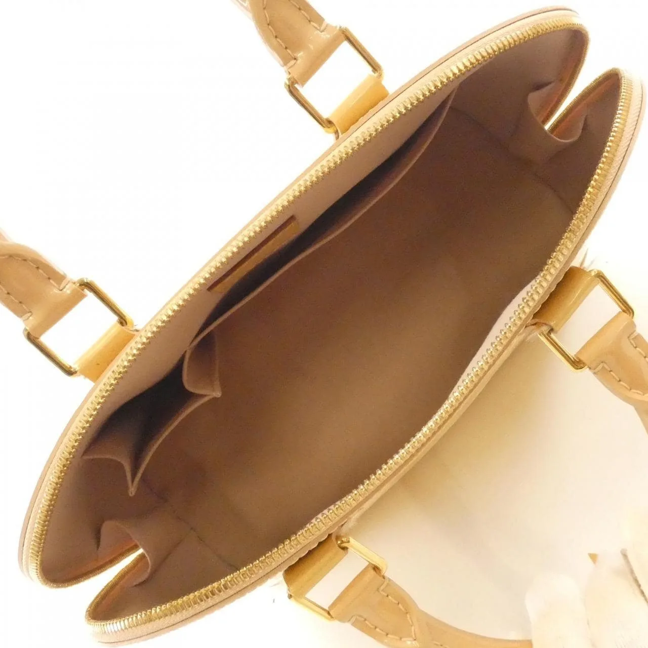 LOUIS VUITTON Alma M91614 Handbag Vernis Black Vernis Rank B - Thumbnail 9