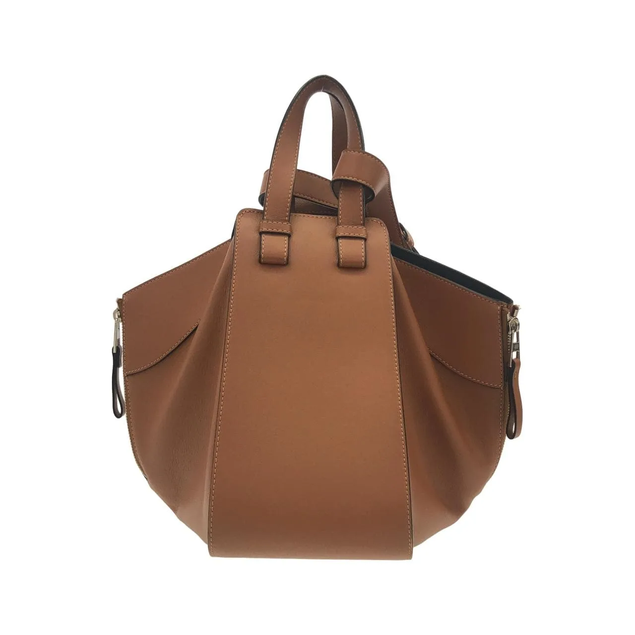 LOEWE Hammock 387 30 S35 Shoulder 黑色 中古品A - 縮圖 2