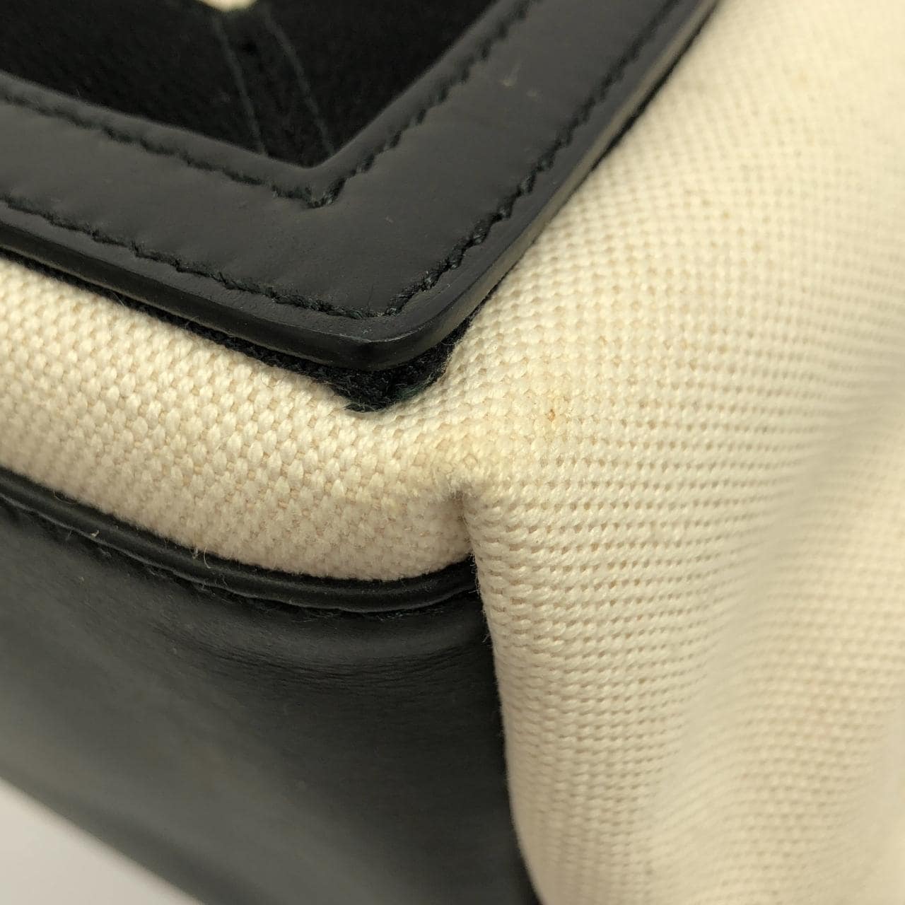 BALENCIAGA 339933 AQ38N Bag Canvas Navy Canvas - Thumbnail 3