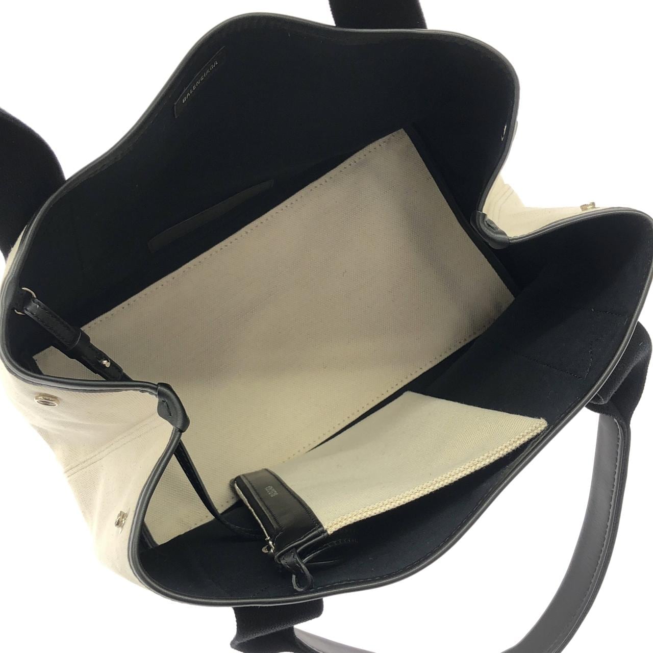 BALENCIAGA 339933 AQ38N Bag Canvas Navy Canvas - Thumbnail 6