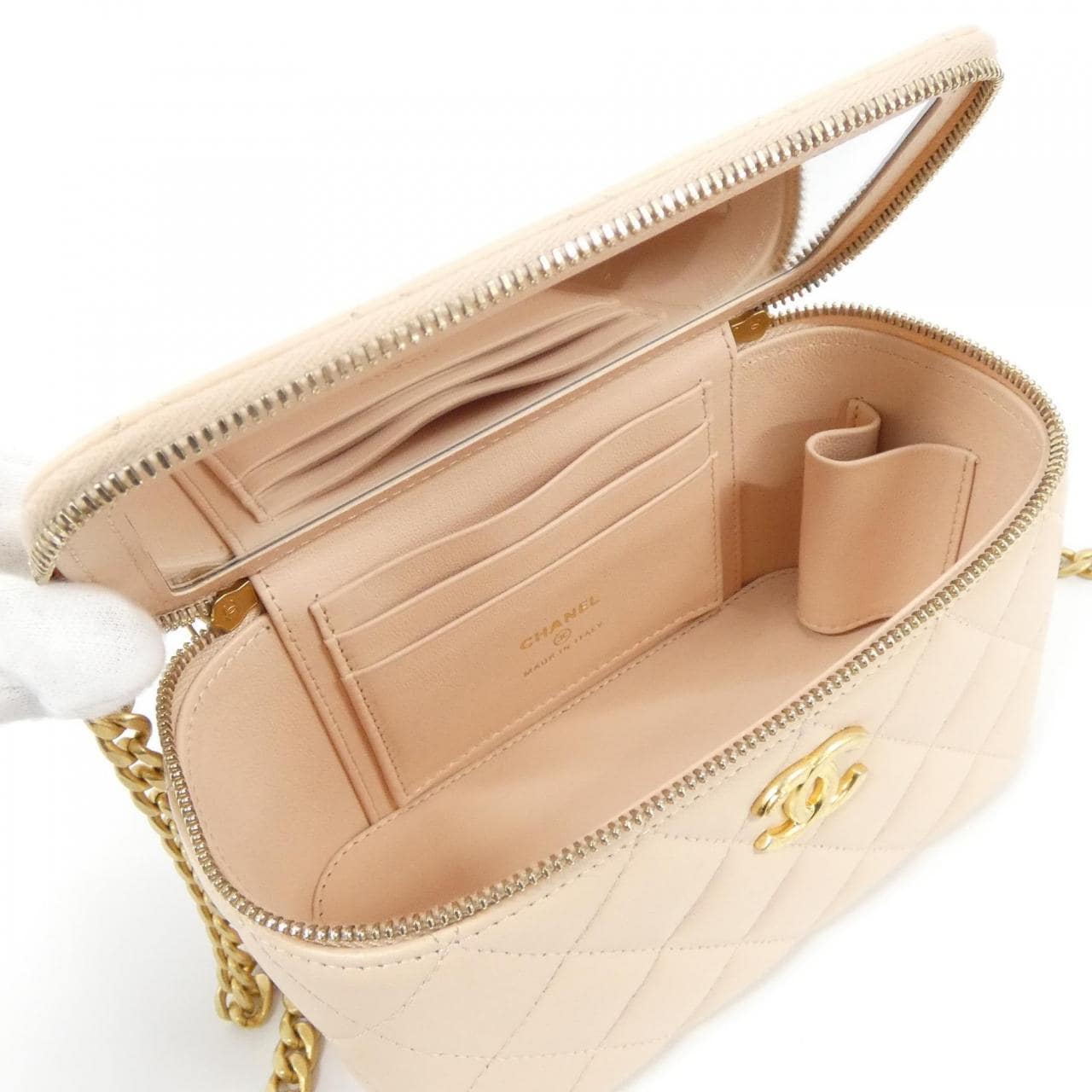 CHANEL Chanel 19 AP3301 Shoulder Lambskin Pink Lambskin - Thumbnail 7