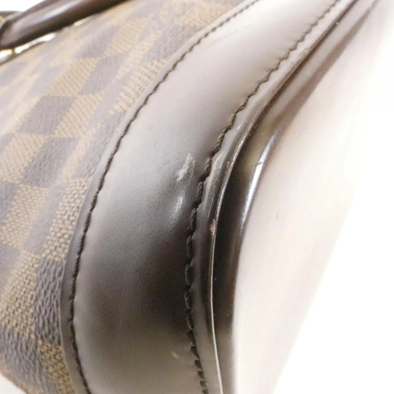 LOUIS VUITTON Alma N51131 Handbag Damier Black Damier Rank B - Thumbnail 2