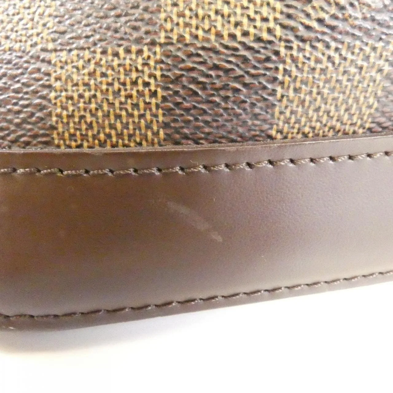 LOUIS VUITTON Alma N51131 Handbag Damier Black Damier Rank B - Thumbnail 4