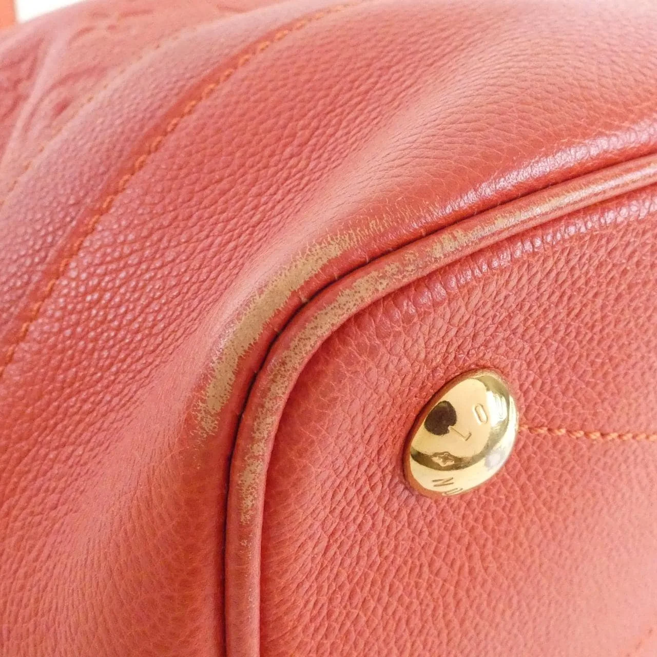 LOUIS VUITTON M40556 Handbag Monogram 黑色 Monogram 中古品B - 縮圖 3