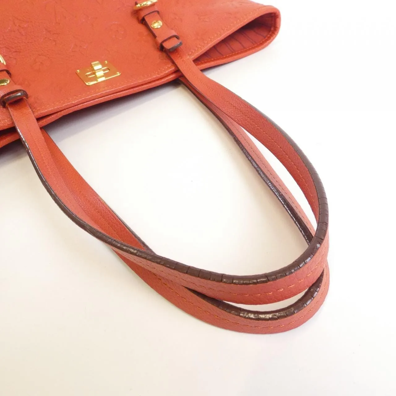 LOUIS VUITTON M40556 Handbag Monogram 黑色 Monogram 中古品B - 縮圖 7