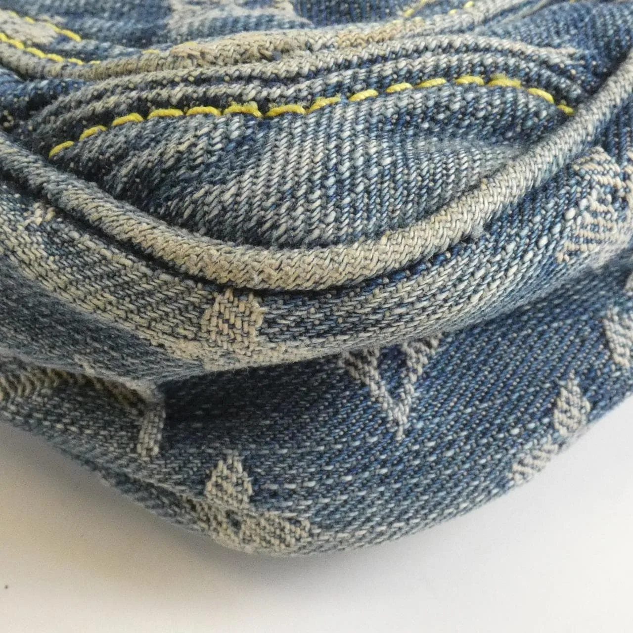 LOUIS VUITTON Bum Bag M95347 Shoulder Monogram 藍色 Monogram 中古品B - 縮圖 3