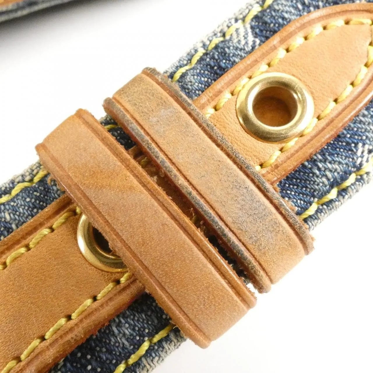 LOUIS VUITTON Bum Bag M95347 Shoulder Monogram 藍色 Monogram 中古品B - 縮圖 8