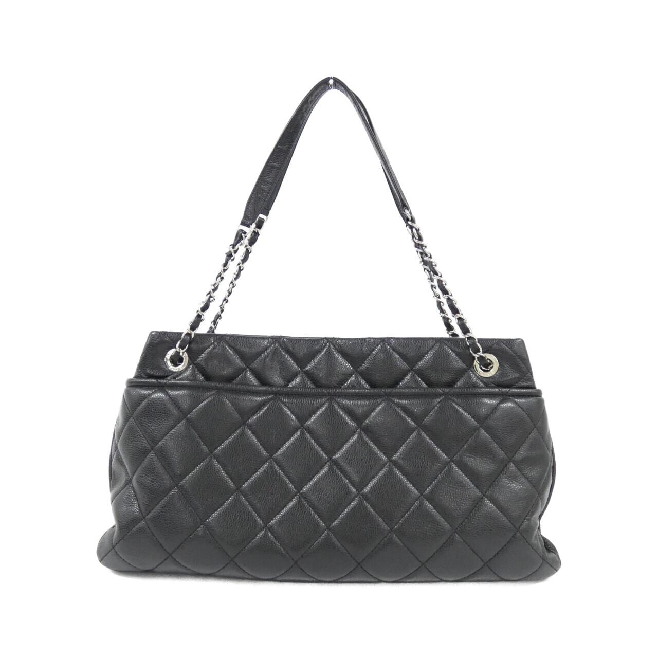 CHANEL 67292 Bag Grained Calfskin Black Grained Calfskin - Thumbnail 2