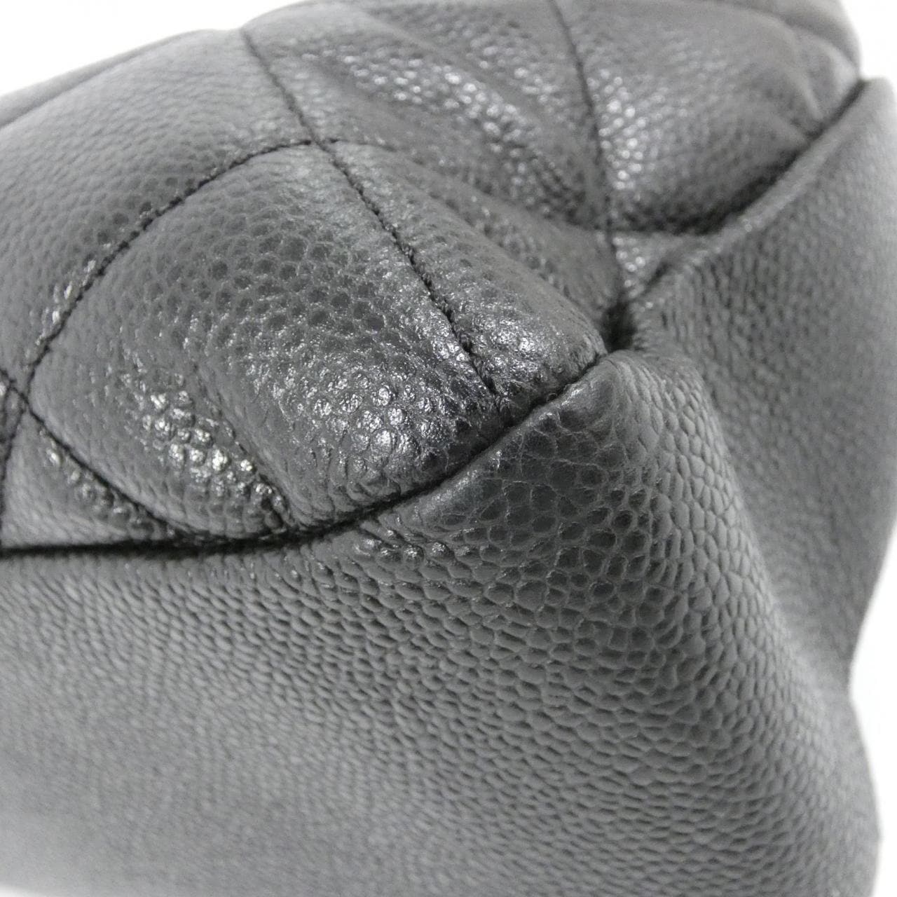 CHANEL 67292 Bag Grained Calfskin Black Grained Calfskin - Thumbnail 3