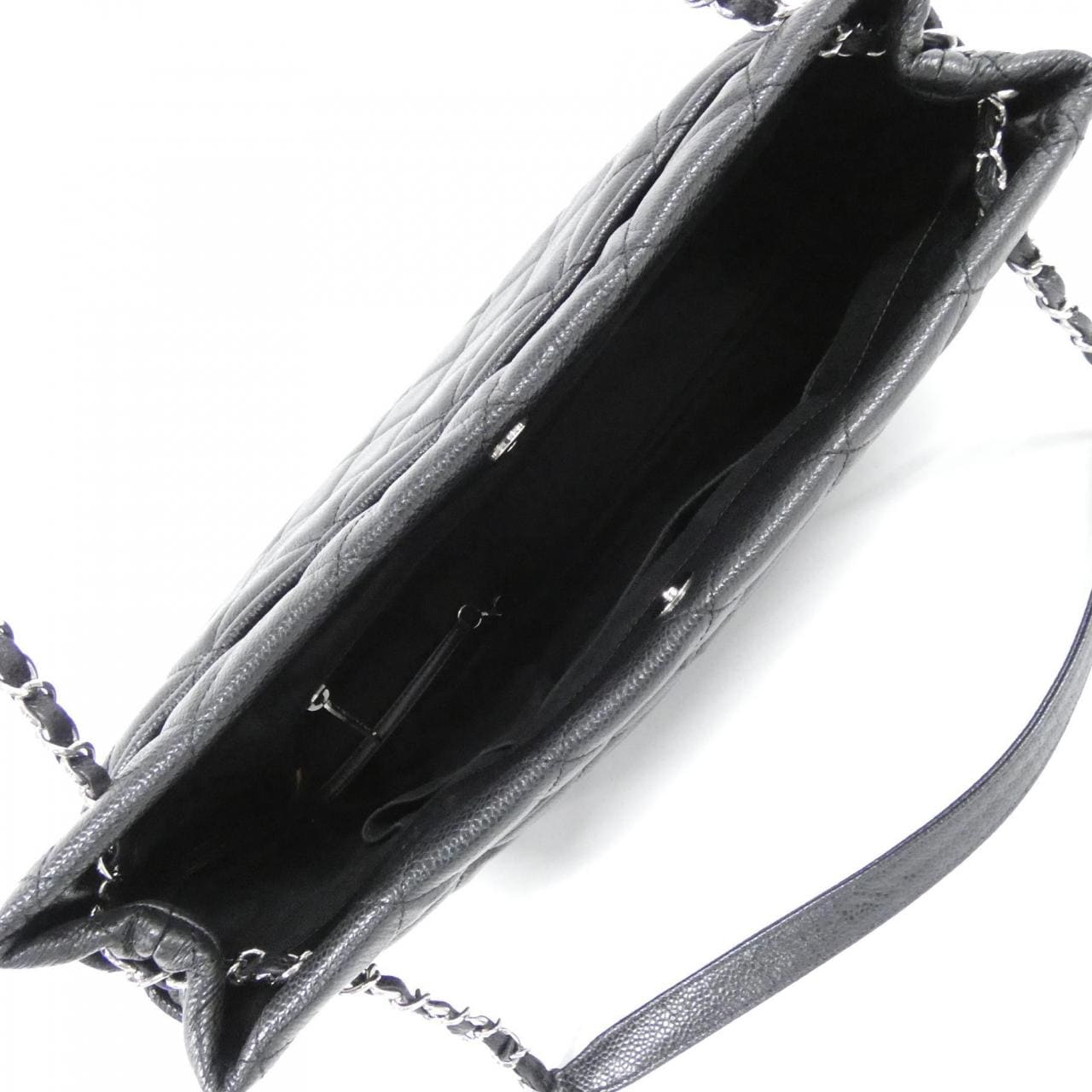 CHANEL 67292 Bag Grained Calfskin Black Grained Calfskin - Thumbnail 7