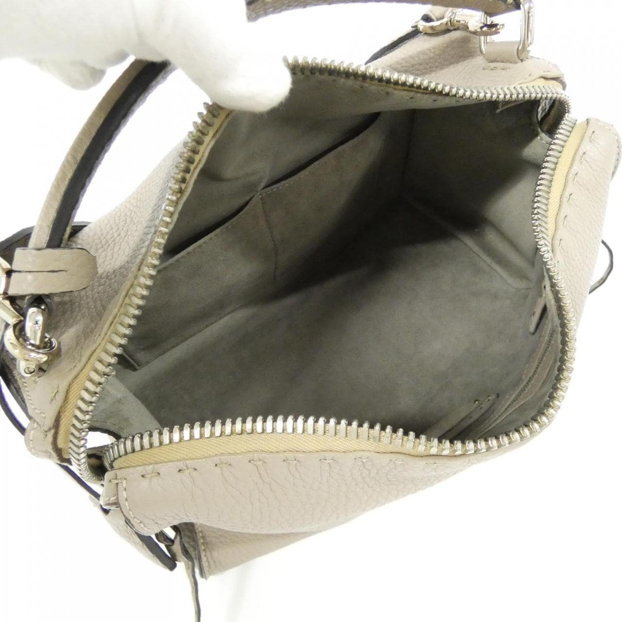 FENDI By The Way 8BL137 NDU Boston Bag Black Rank A - Thumbnail 7