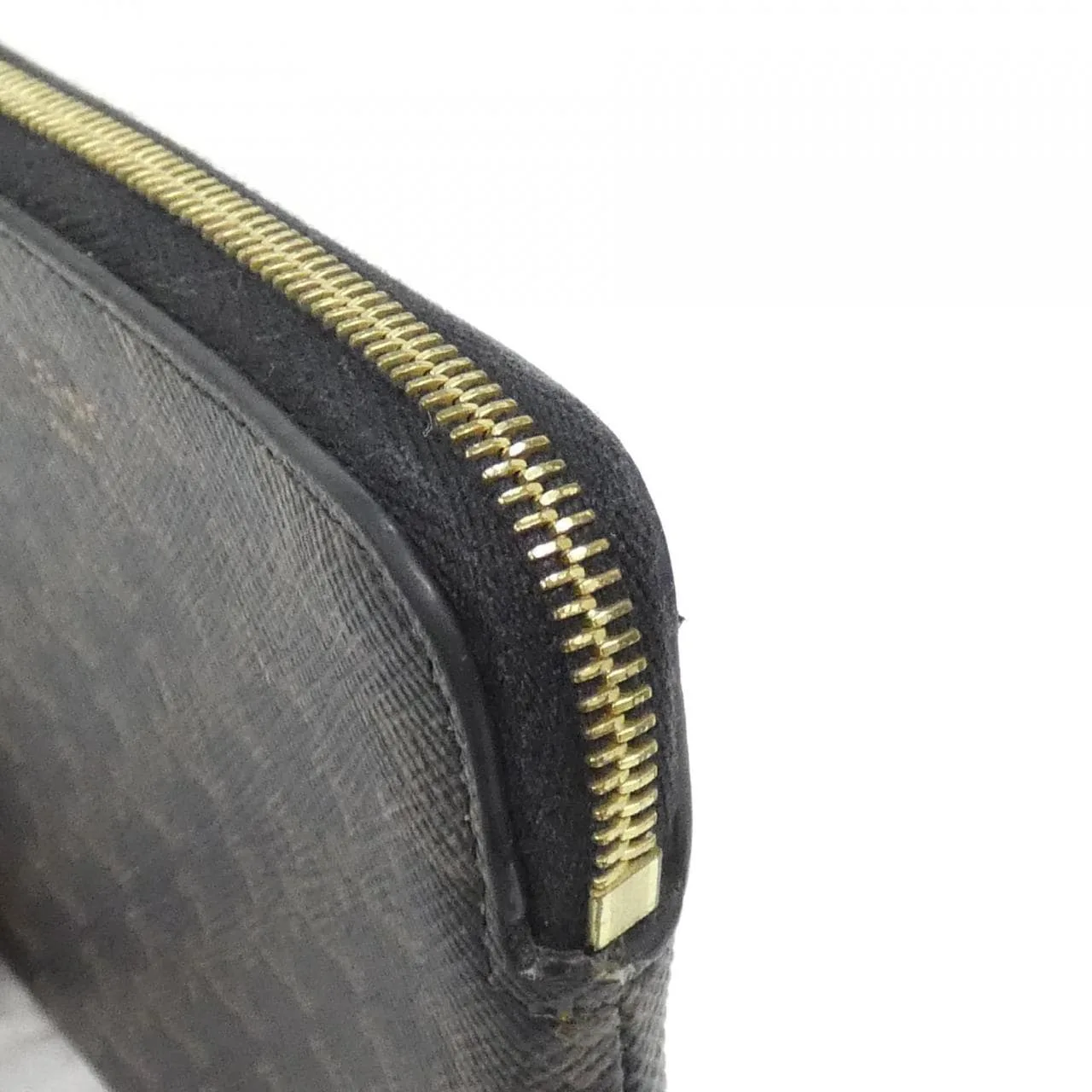 CELINE 10C662BTA Coin Case Canvas 黑色 帆布 中古品A - 縮圖 3