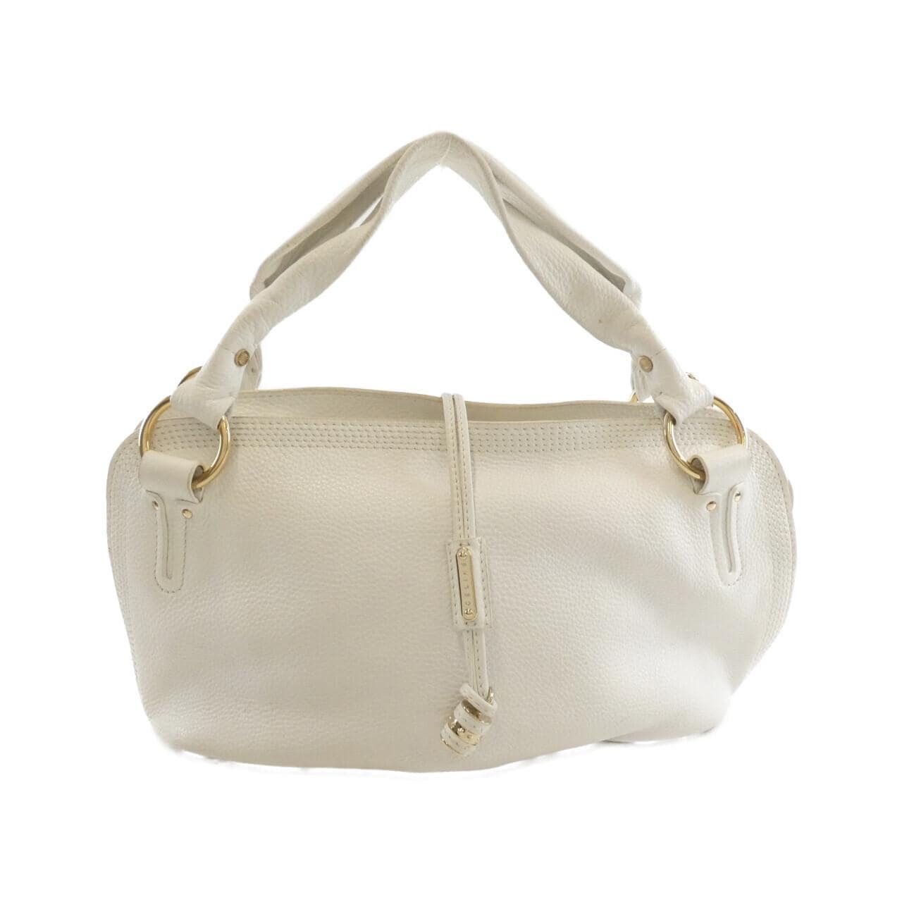 CELINE Handbag Leather White