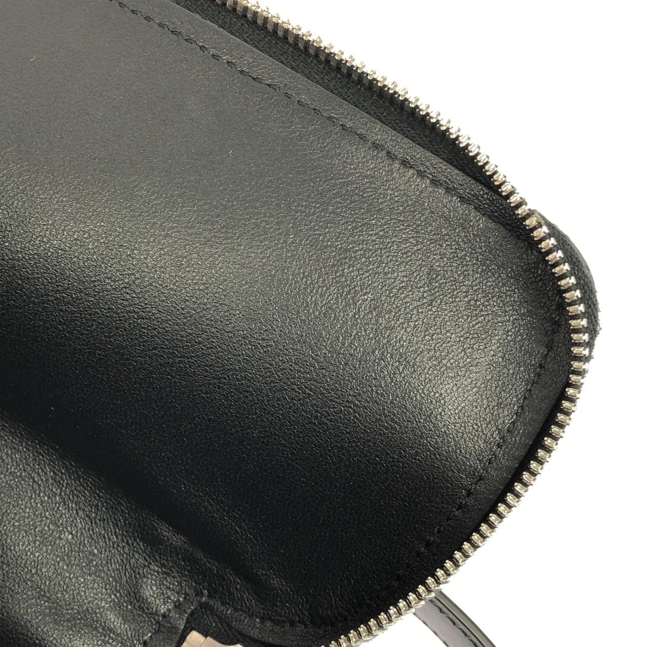 CELINE 110592EKI Shoulder Bag Leather 黑色 皮革 中古品A - 縮圖 7