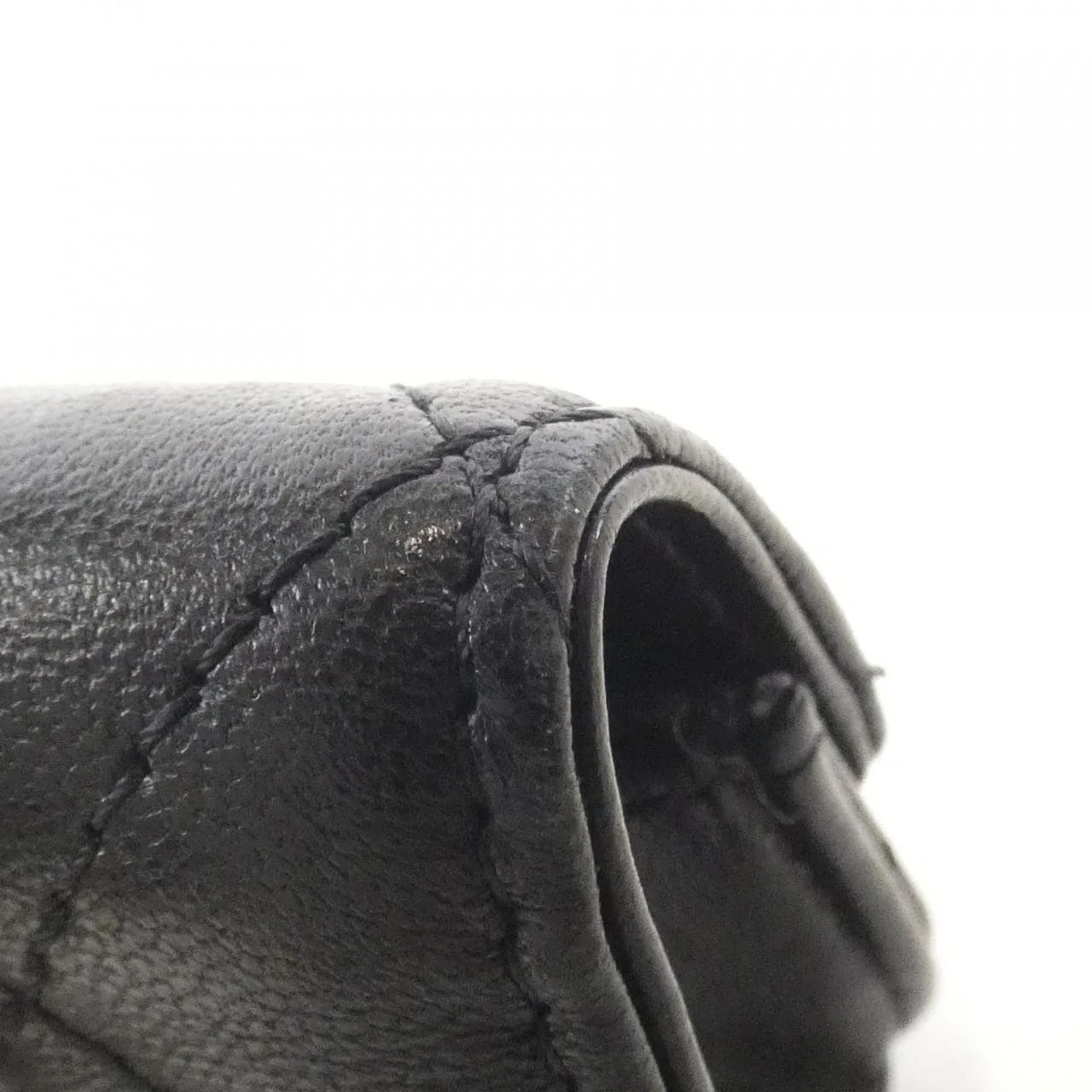 CHANEL Timeless Classic AP1739 Wallet Lambskin 黑色 羊皮 中古品B - 縮圖 4