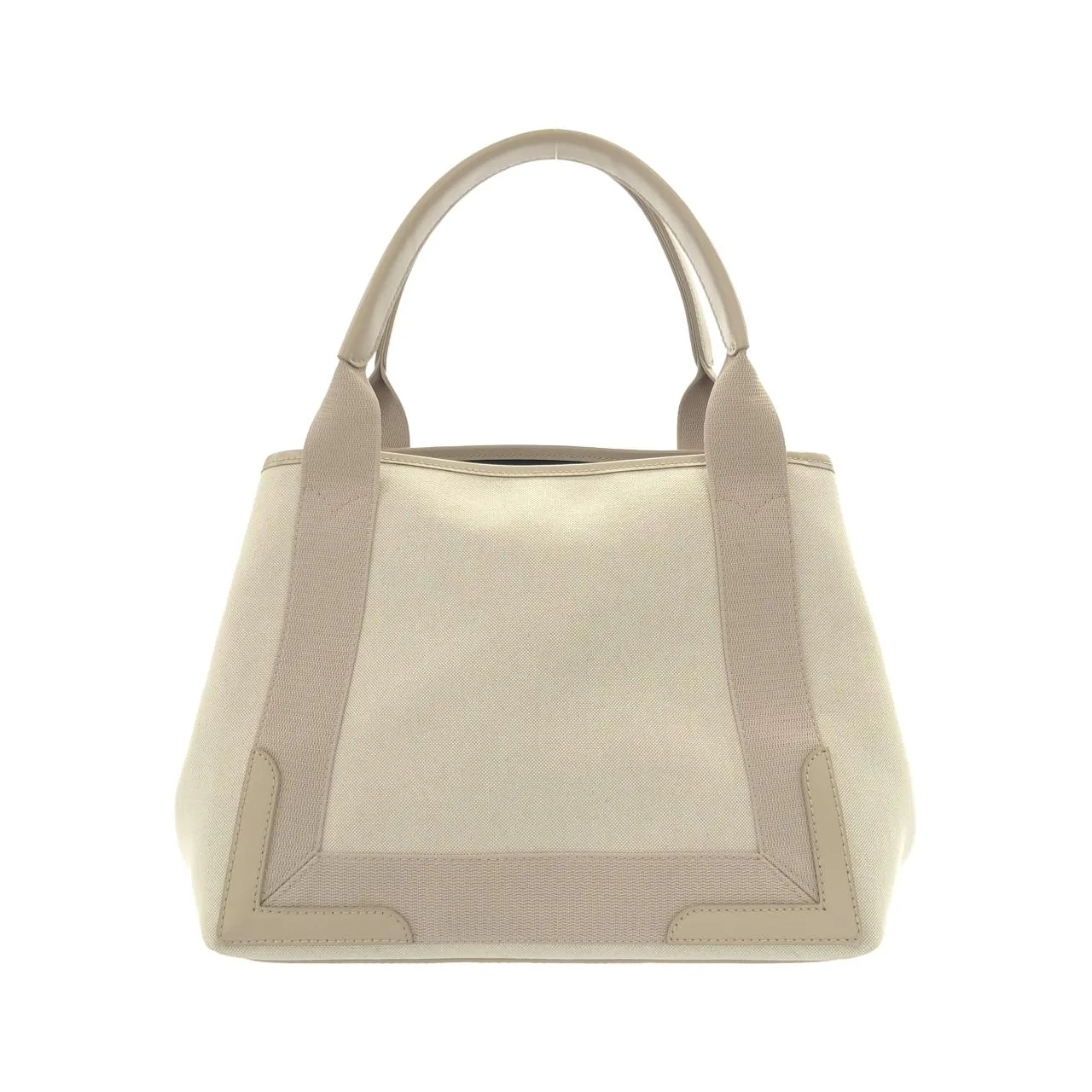 BALENCIAGA 339933 2HH3N Handbag Canvas 深藍色 帆布 中古品A - 縮圖 2