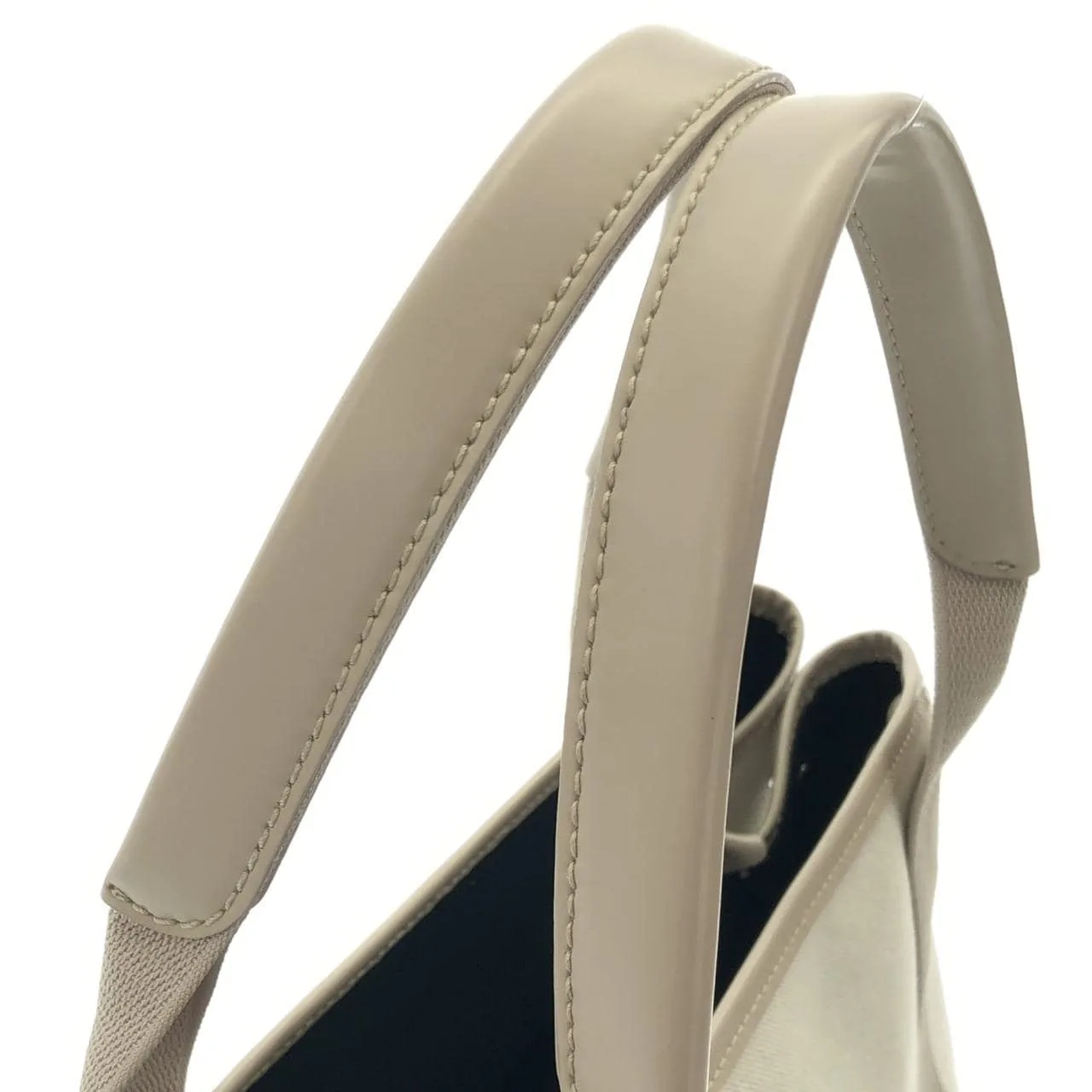 BALENCIAGA 339933 2HH3N Handbag Canvas 深藍色 帆布 中古品A - 縮圖 7