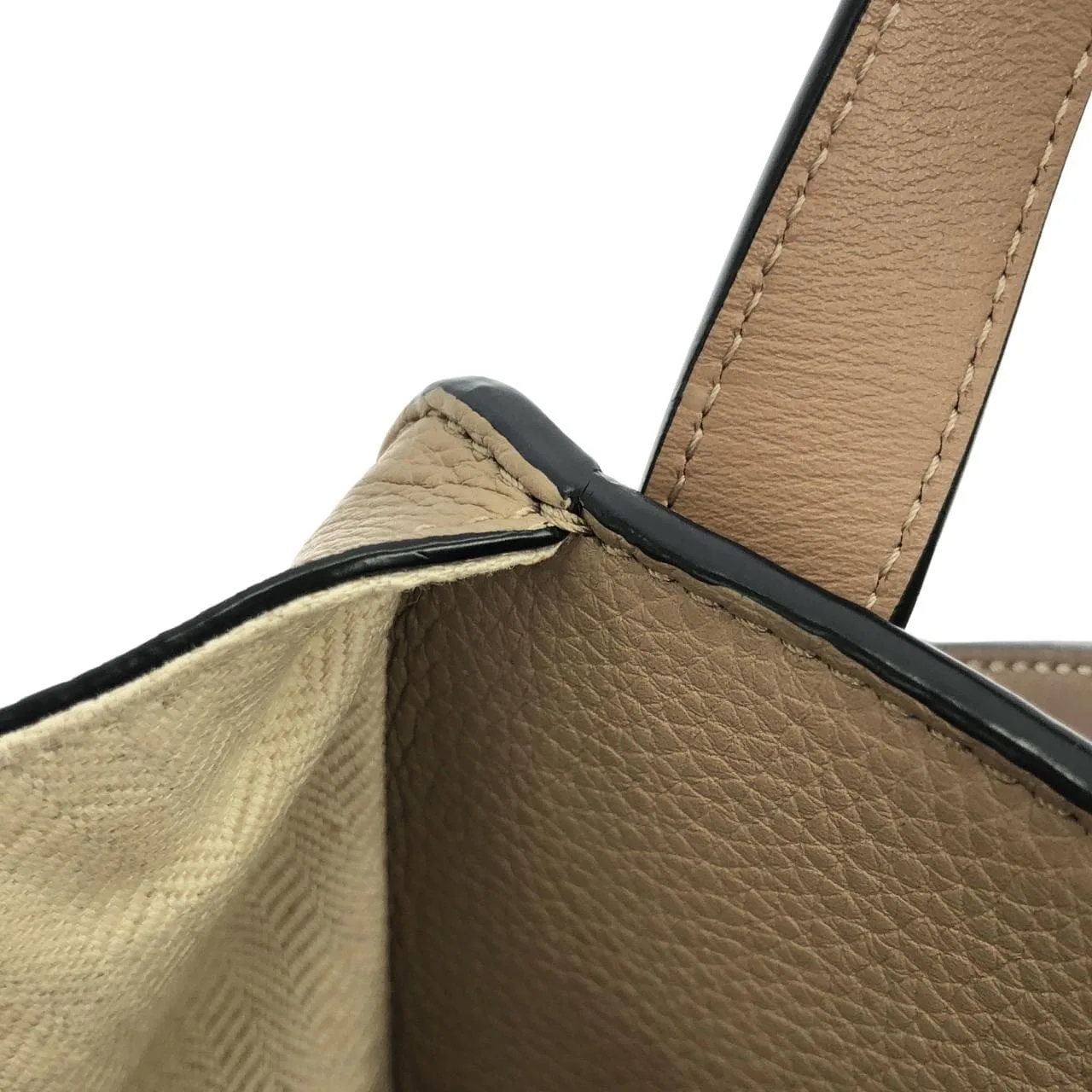 LOEWE Hammock A538S35X51 Shoulder 黑色 中古品A - 縮圖 9