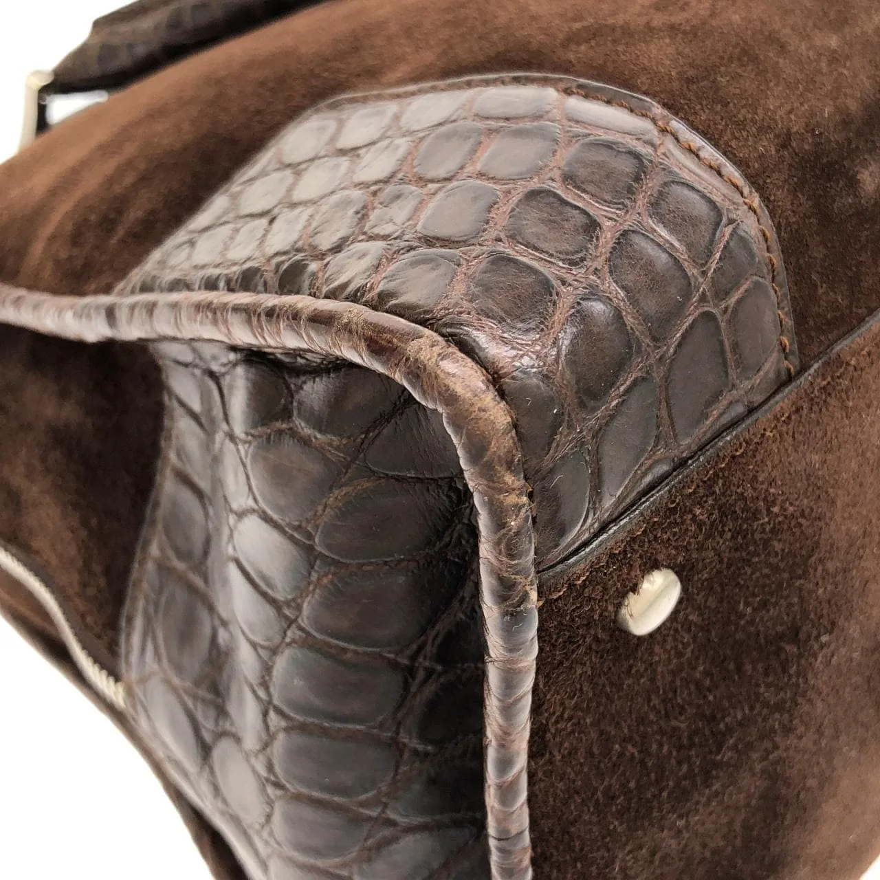 LOEWE Handbag Brown Rank B - Thumbnail 3