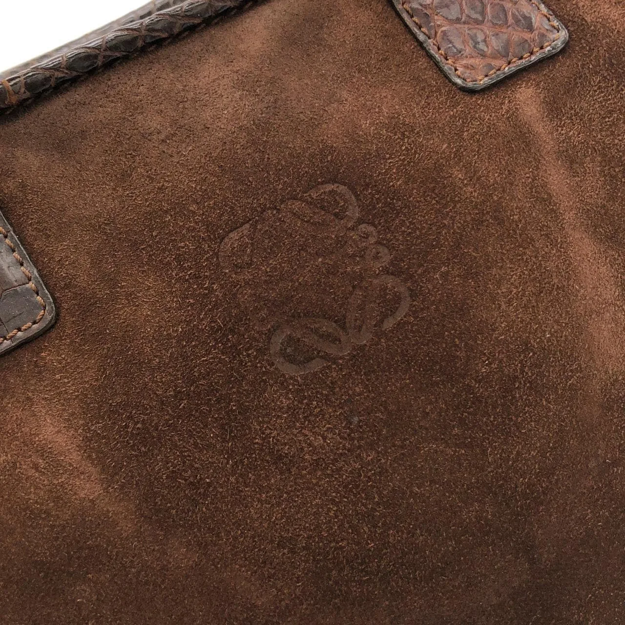 LOEWE Handbag Brown Rank B - Thumbnail 5