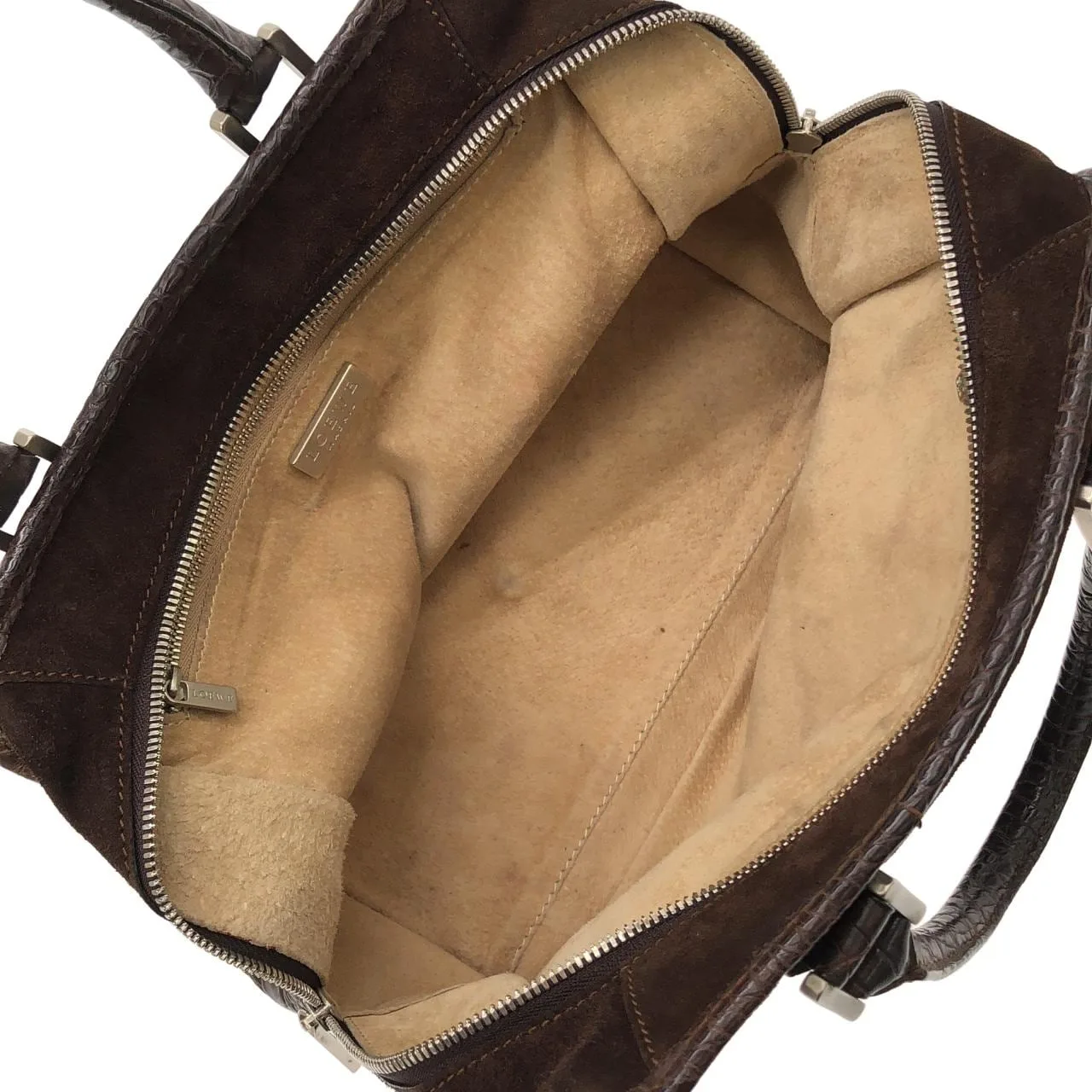 LOEWE Handbag Brown Rank B - Thumbnail 7