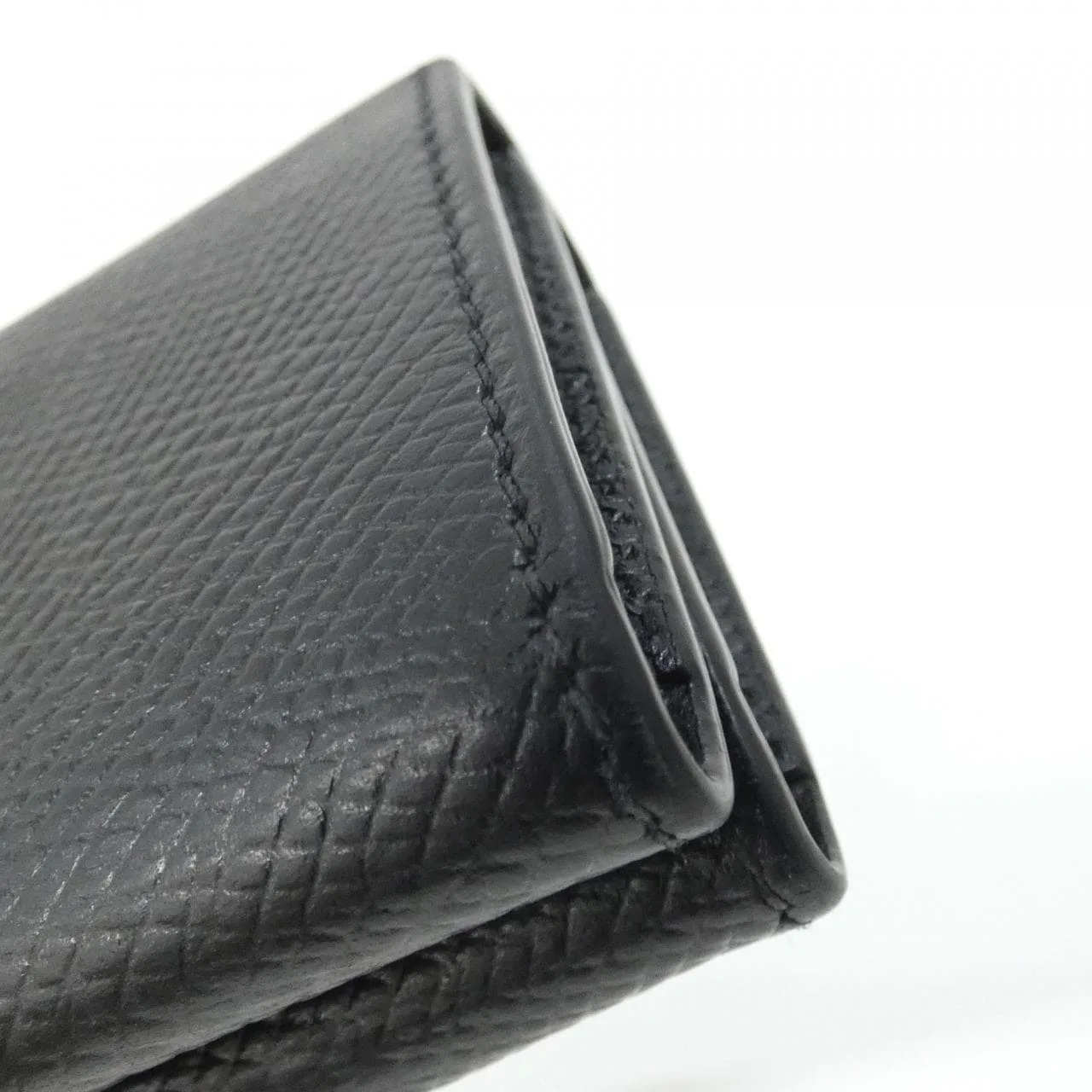 CELINE 10H563BEL Card Case Black Rank A - Thumbnail 3