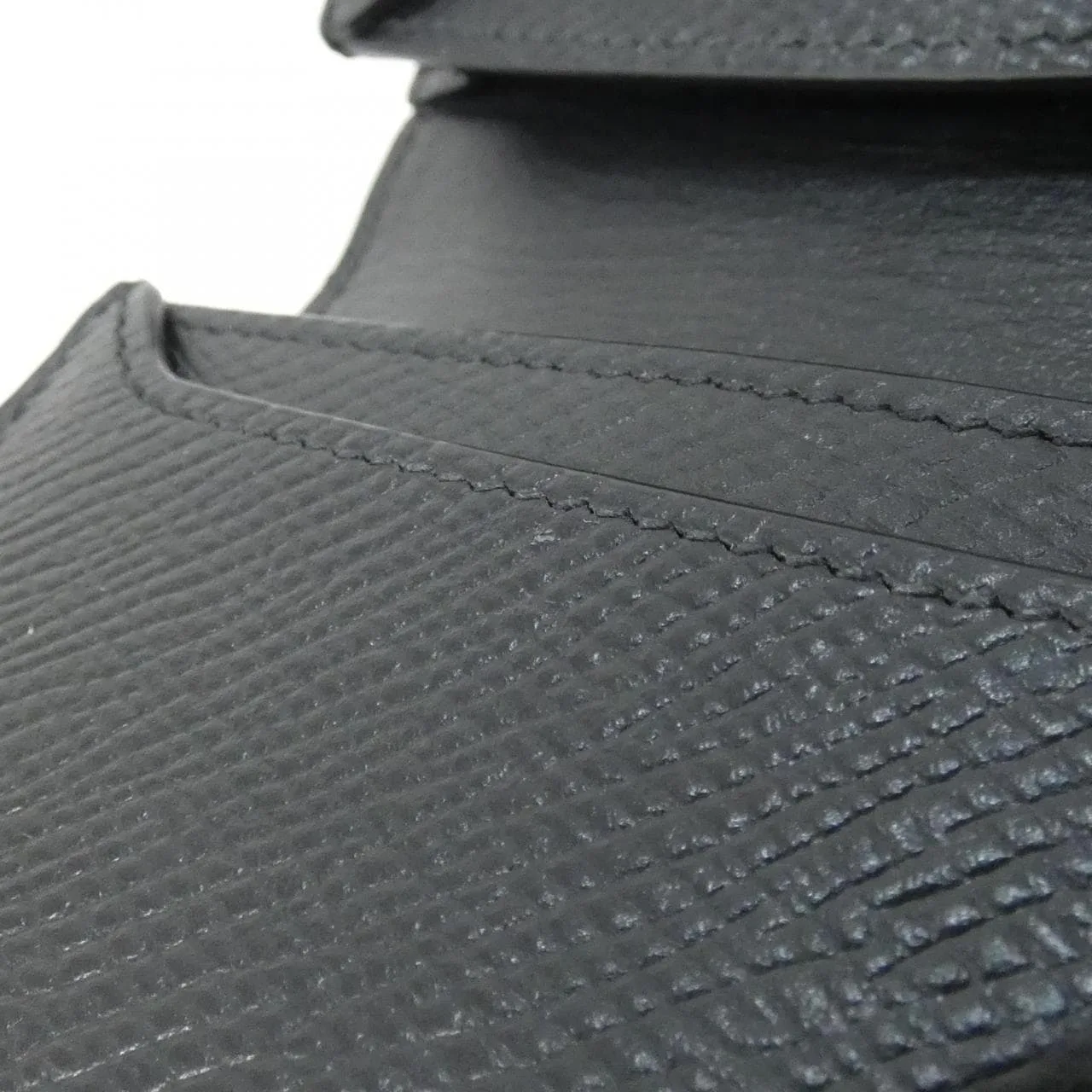 CELINE 10H563BEL Card Case Black Rank A - Thumbnail 6