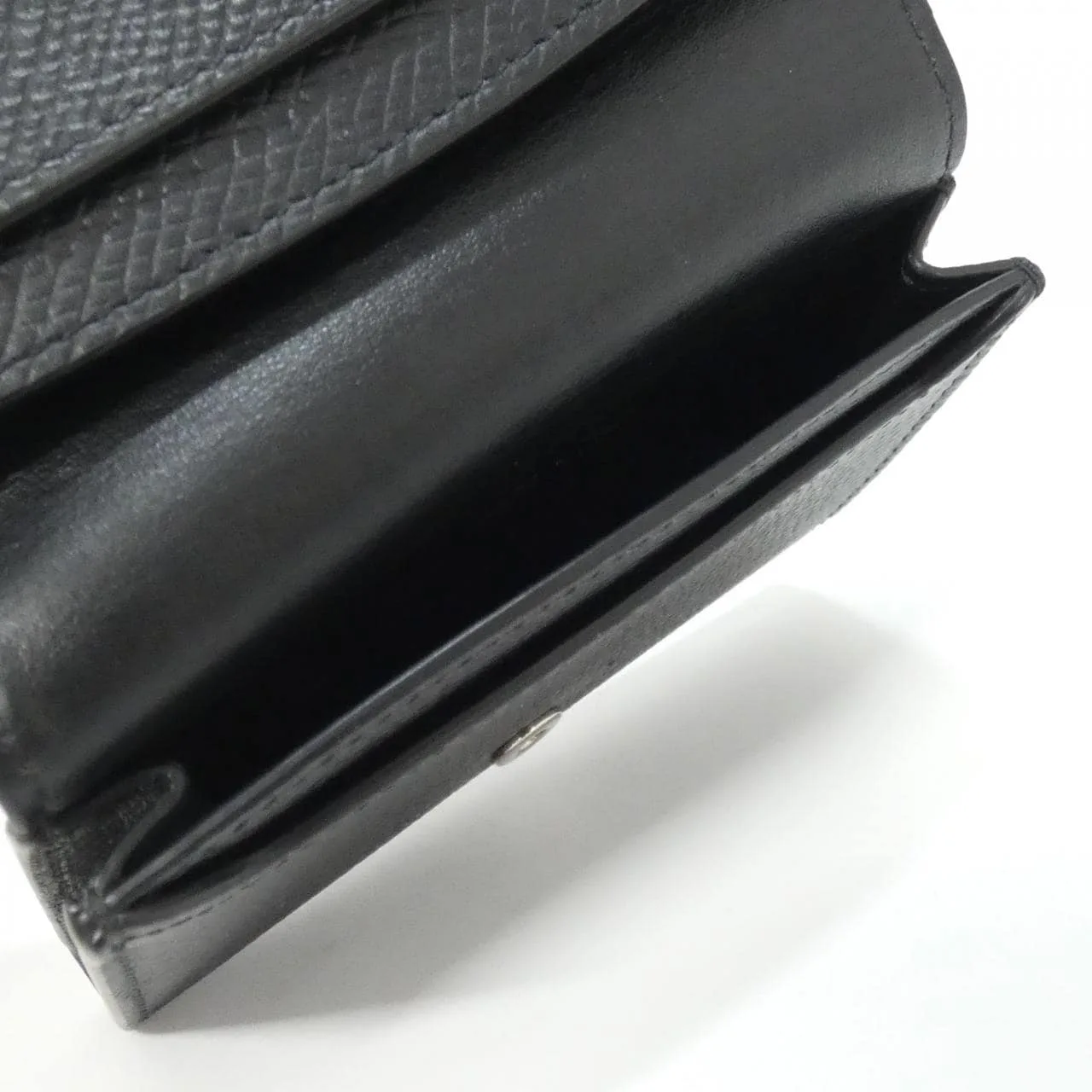 CELINE 10H563BEL Card Case Black Rank A - Thumbnail 7