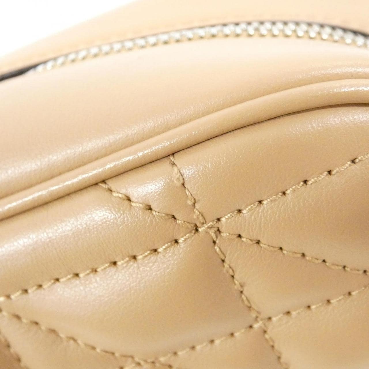 GUCCI Marmont 447632 UM8BN Shoulder Bag Leather Black Leather Rank A - Thumbnail 4