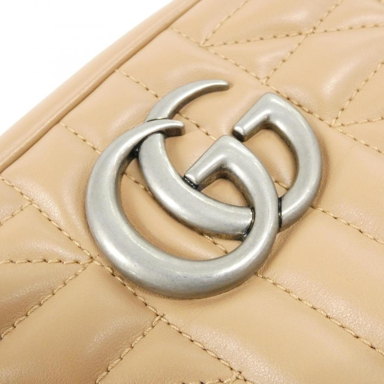 GUCCI Marmont 447632 UM8BN Shoulder Bag Leather Black Leather Rank A - Thumbnail 5