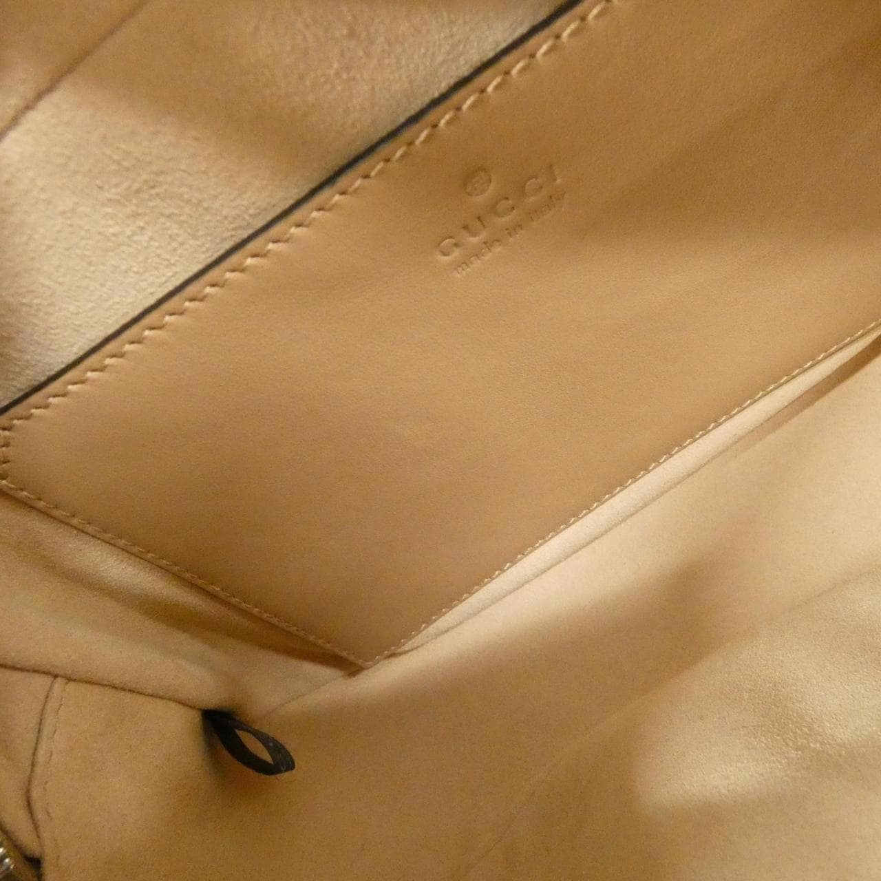 GUCCI Marmont 447632 UM8BN Shoulder Bag Leather Black Leather Rank A - Thumbnail 9