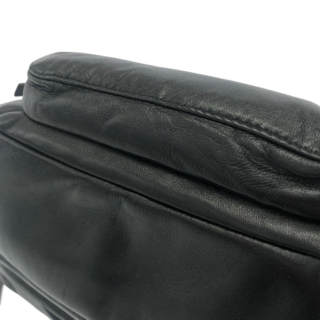 MIU MIU 5BC146 Shoulder 黑色 中古品A - 縮圖 3