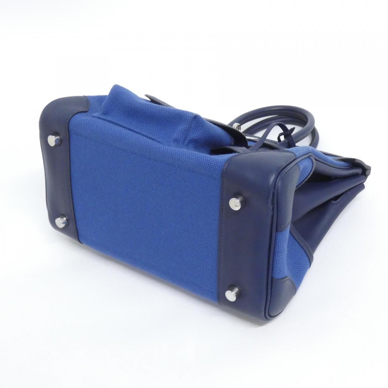 HERMES Handbag Swift Navy Swift Leather - Thumbnail 3