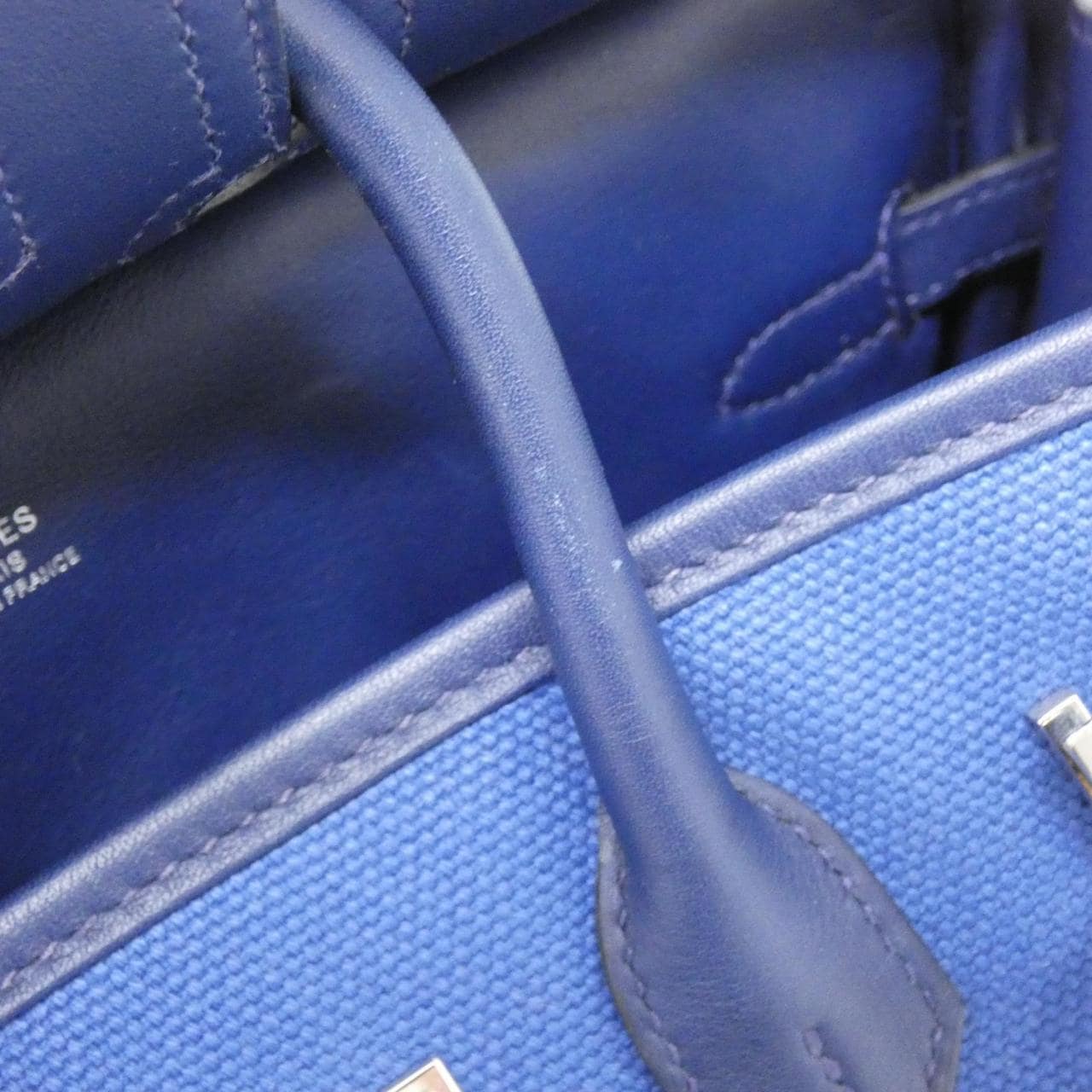 HERMES Handbag Swift Navy Swift Leather - Thumbnail 8