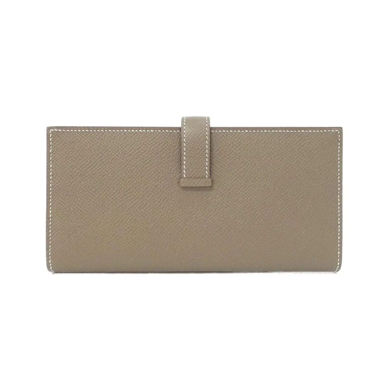 HERMES 039785CC Wallet Epsom Etoupe Epsom Leather Rank A - Thumbnail 2