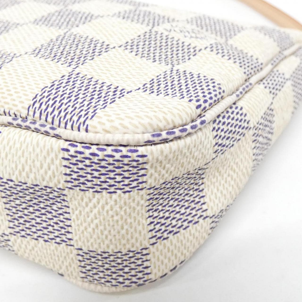 LOUIS VUITTON Pochette N51986 Pochette Damier 黑色 Damier 中古品A - 縮圖 2