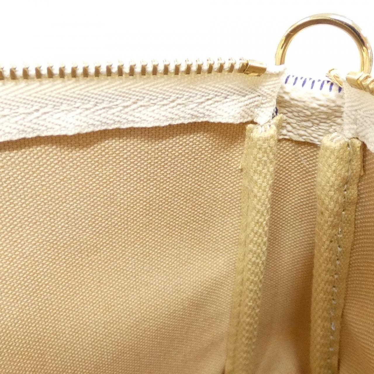 LOUIS VUITTON Pochette N51986 Pochette Damier 黑色 Damier 中古品A - 縮圖 5