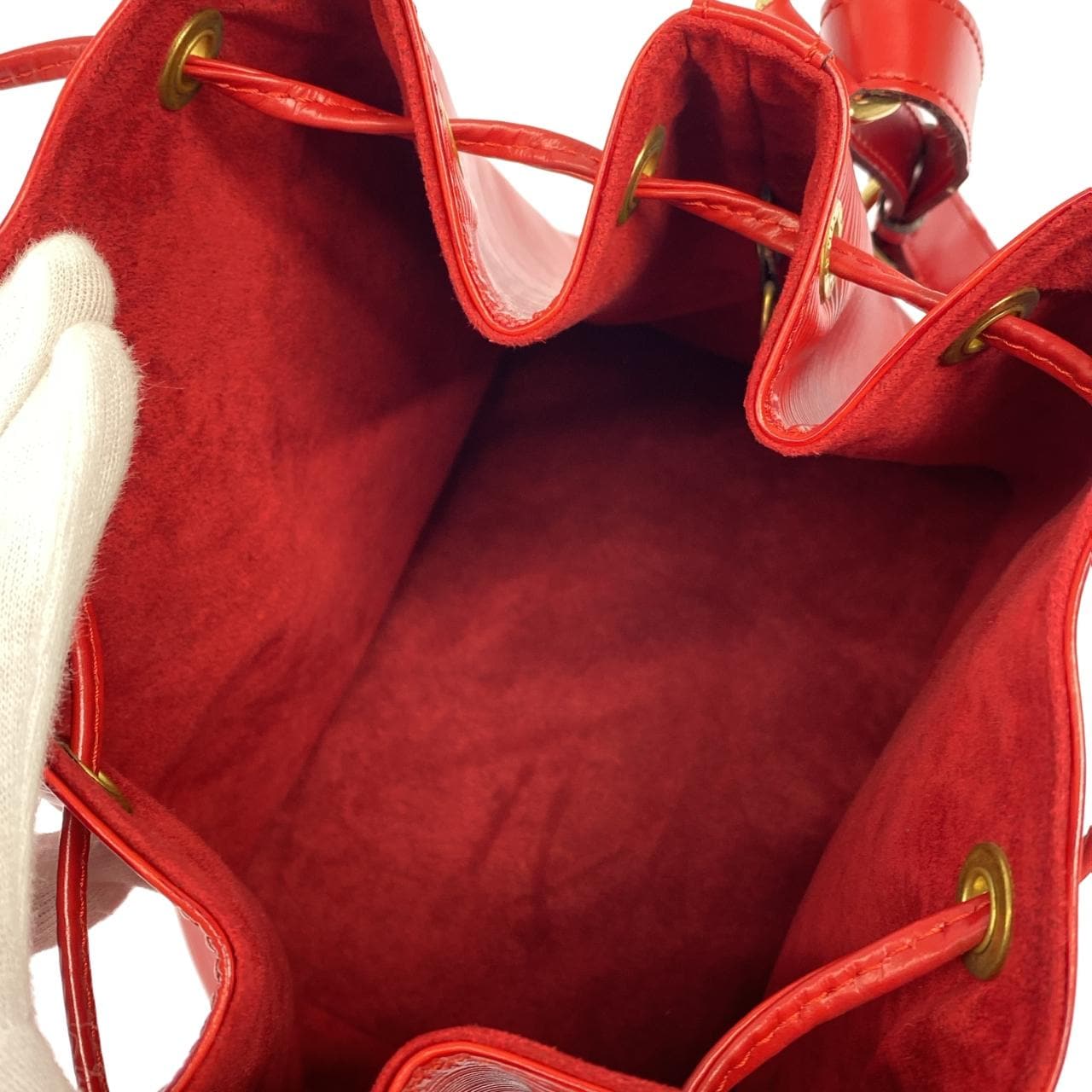 LOUIS VUITTON M44107 Shoulder Bag Epi 紅色 Epi 中古品A - 縮圖 7