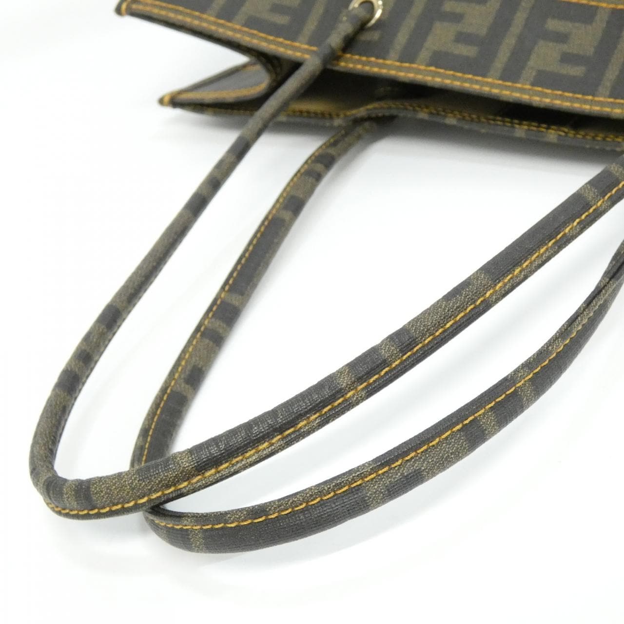 FENDI 8BH183 ZK9 Bag Canvas Black Canvas - Thumbnail 7