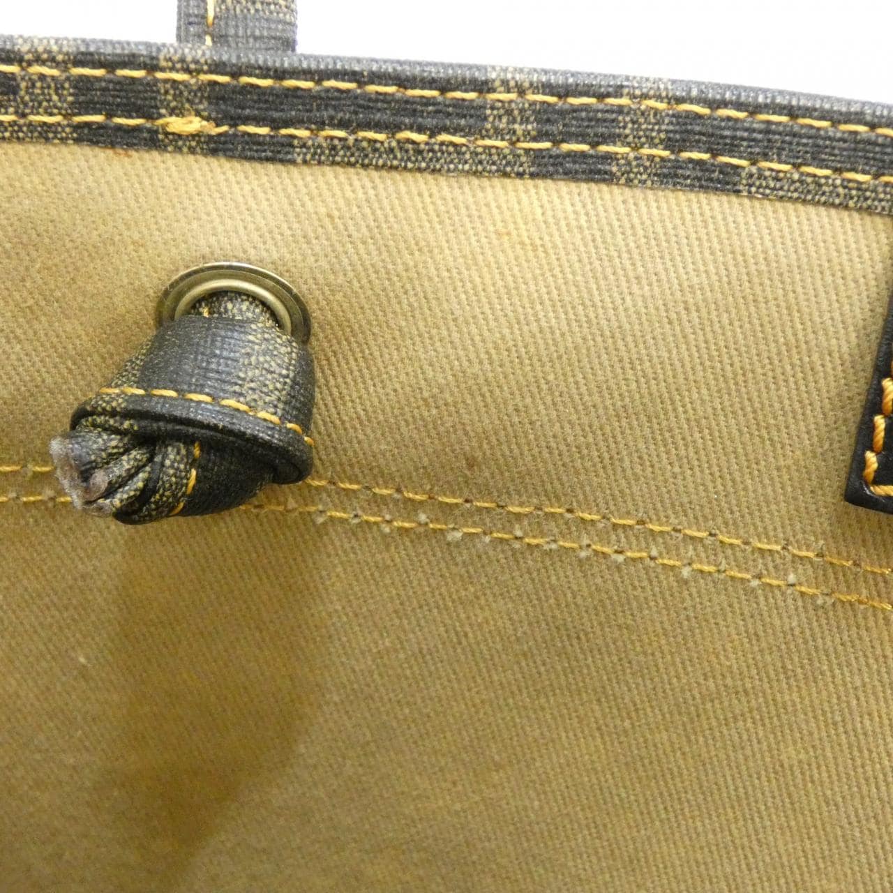 FENDI 8BH183 ZK9 Bag Canvas Black Canvas - Thumbnail 9