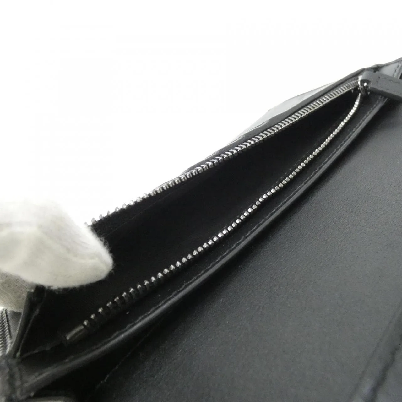 GUCCI 821213 FAD6M Wallet Canvas 黑色 帆布 中古品A - 縮圖 6