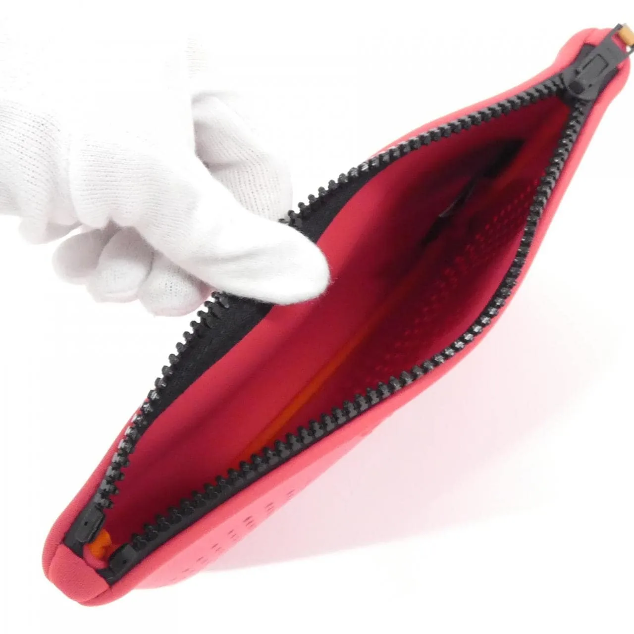 HERMES 103636M Pouch 黑色 中古品A - 縮圖 5