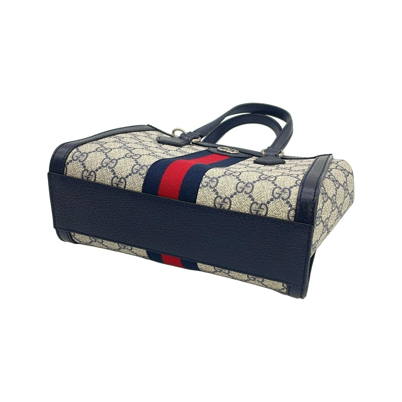 GUCCI Ophidia 547551 K05NN Bag Canvas 黑色 帆布 中古品A - 縮圖 3