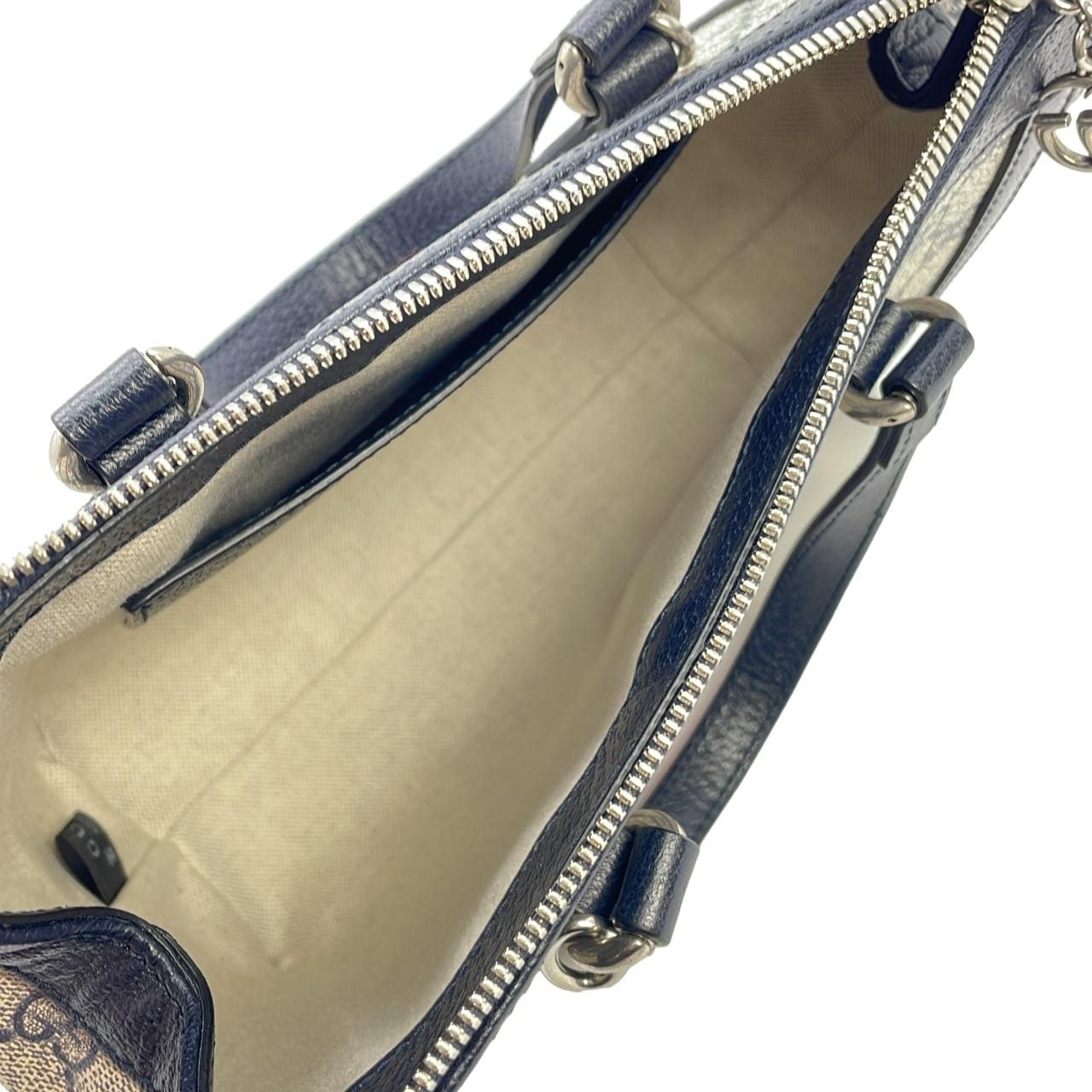 GUCCI Ophidia 547551 K05NN Bag Canvas 黑色 帆布 中古品A - 縮圖 6