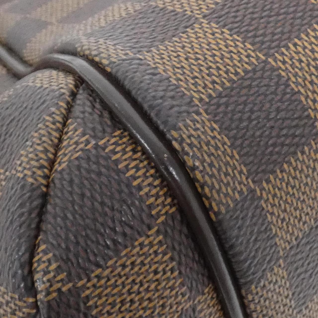 LOUIS VUITTON Totally N41282 Bag Damier 黑色 Damier 中古品A - 縮圖 2